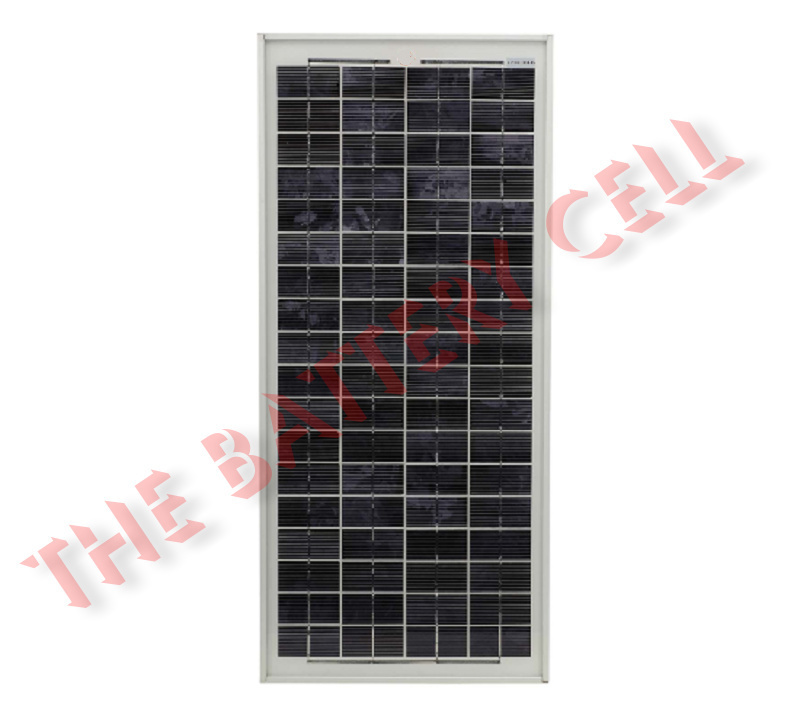 12V 25W Fixed Solar Panel Monocrystalline