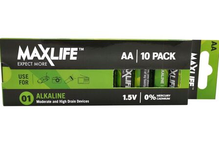AA Alkaline batteries 10PK