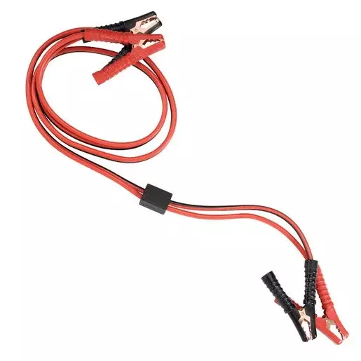 AufuN Jump Leads 2 x 4 m Starter Cable Set Jumper Cable Car Truck Car  Battery for 12 Volt/24 Volt with Surge Protection : : Automotive