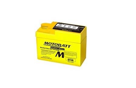 MT4R Motorcycle 12v QUADFLEX AGM BATTERY