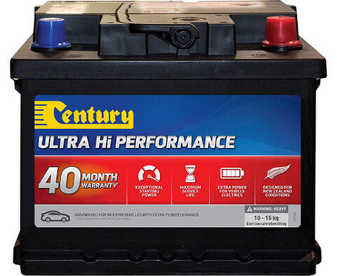 DIN44LHX MF Century Ultra Hi Performance Car Battery CCA 420