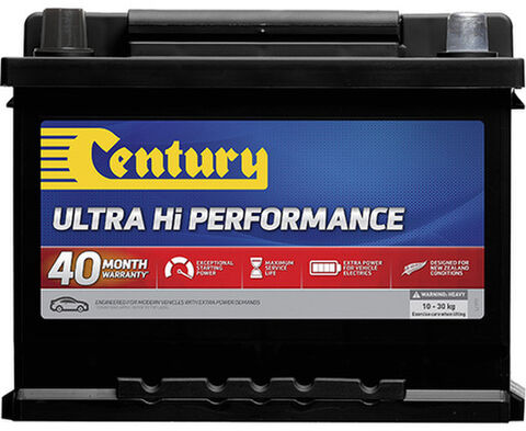 DIN53LHX MF Century Ultra Hi Performance Car Battery CCA 500