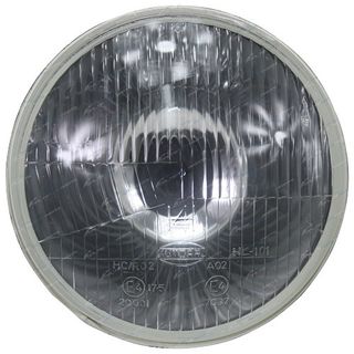 Halogen Headlamp - H4 5 3/4' (146mm) free form lamp -single
