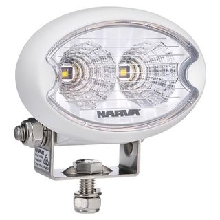9-64V L.E.D Work Lamp Flood Beam MARINE - White - 900 lumens -single