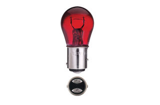 12V 21-5W BAY15D RED INCANDESCENT GLOBES -Box of 10