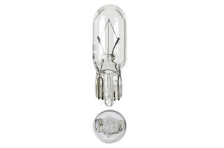 12V 1.7W T-6.5mm WEDGE GLOBES, Box of 10