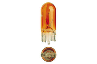 12V 5W W2.1 X 9.5D WY5W AMBER WEDGE GLOBES