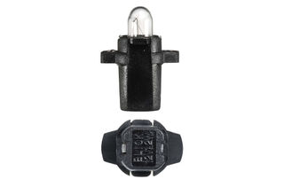 12V 1.2W B8.3D BAX 10S BLACK BASE DASH PANEL GLOBES -box of 10