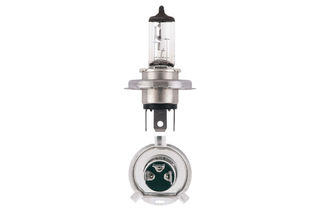 12V H4 60-55W P43T HALOGEN HEADLIGHT GLOBE -single