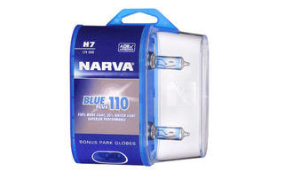H7 12V 55W BLUE PLUS 110 HALOGEN HEADLIGHT GLOBES -TWIN PACK