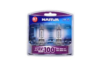 H7 24V 70W PLUS 100 LONG LIFE HEADLIGHT GLOBES -TWIN PACK