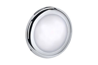12 VOLT CHROME 70MM INTERIOR LAMP -WARM WHITE