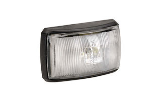 10-33 VOLT MODEL 14 LED FRONT END OUTLINE MARKER LAMP WHITE