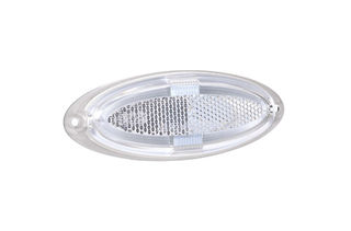 9-33V LED MODEL 21 FRONT END OUTLINE MARKER WHITE LIGHT PIPE