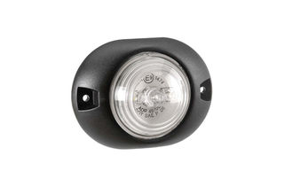 9-33 VOLT MODEL 31 LED FRONT END OUTLINE MARKER LAMP -WHITE