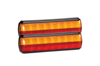 10-30 VOLT LED SLIMLINE REAR STOP-TAIL DIRECTION INDICATOR LIGHT -2PK
