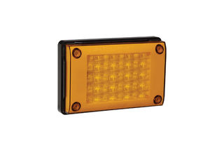 9-33 VOLT MODEL 48 LED REAR DIRECTION INDICATOR LAMP -AMBER