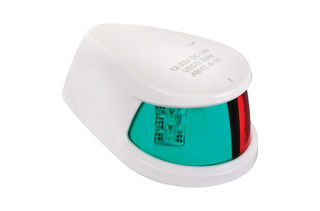 9-33V LED BI-COLOUR LAMP WHITE WITH RED-GREEN LENSE