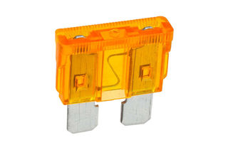 5 AMP ORANGE STANDARD ATS BLADE FUSE (Blister pack of 5)