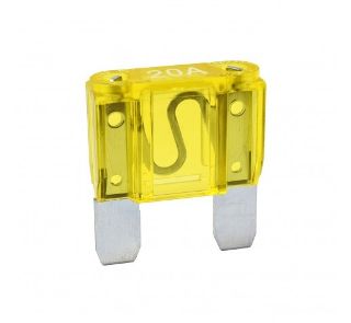 20 AMP YELLOW MAXI BLADE FUSE (Blister pack of 1)