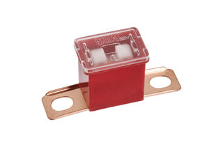 50 AMP RED FUSIBLE LINK - SHORT TAB (Blister pack of 1)