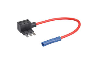 'ADD A CIRCUIT' TWIN MICRO 3 BLADE FUSE HOLDER