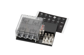 8-WAY STANDARD ATS BLADE FUSE BLOCK