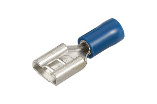 8.0 X 0.8MM FEMALE BLADE TERMINAL BLUE
