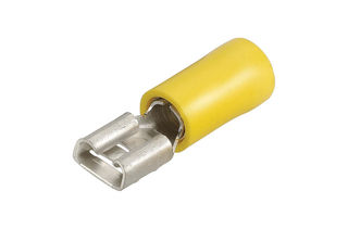 6.3 X 0.8MM FEMALE BLADE TERMINAL YELLOW