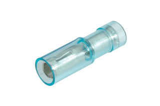 4.0MM FEMALE BULLET TERMINAL OPAQUE BLUE