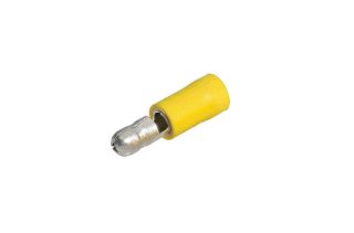 5.0MM MALE BULLET TERMINAL YELLOW