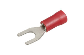4.3MM SPADE TERMINAL RED