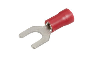5.0MM SPADE TERMINAL RED