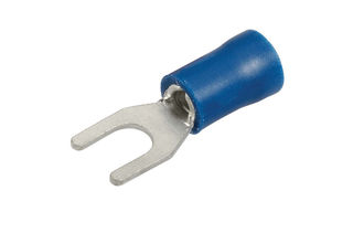 4.3MM SPADE TERMINAL BLUE