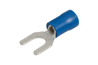 5.0MM SPADE TERMINAL BLUE