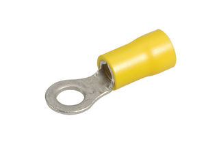 5.0MM RING TERMINAL YELLOW