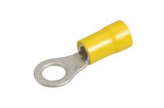 6.3MM RING TERMINAL YELLOW