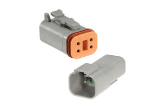 4 WAY WATERPROOF DEUTSCH CONNECTOR HOUSING KIT