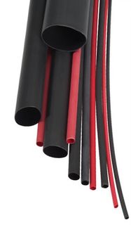 4.8MM BLACK DUAL WALL ADHESIVE HEATSHRINK TUBING