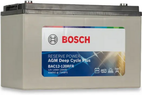 Bosch 12V 120Ah AGM Dry Cell Deep Cycle Plus Battery