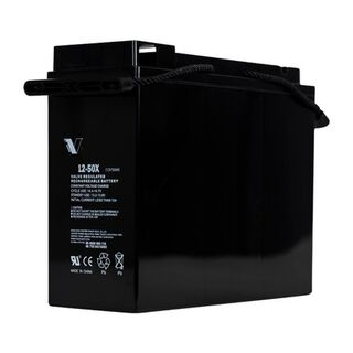 V-POWER CT Series 12V 50Ah Front Terminal VRLA Battery