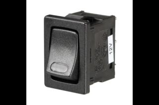 Off/On Micro Rocker Switch with Red LED