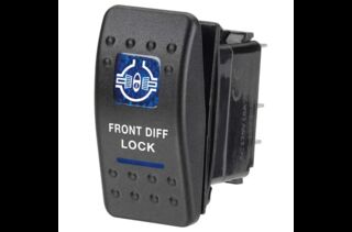 12 Volt Illuminated Off/On Sealed Rocker Switch with 