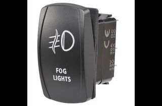 12/24V Off/On LED Illuminated Sealed Rocker Switch with 