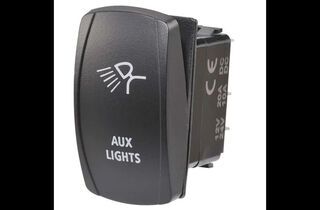 12/24V Off/On LED Illuminated Sealed Rocker Switch with 