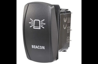 12/24V Off/On LED Illuminated Sealed Rocker Switch with 