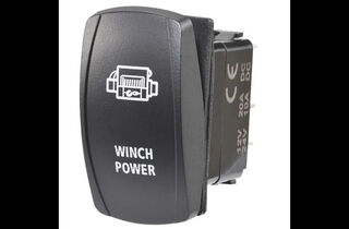 12/24V Off/On LED Illuminated Sealed Rocker Switch with 