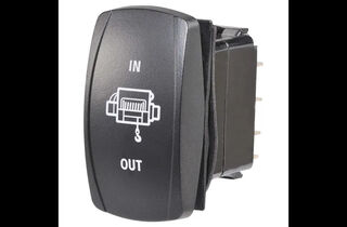 12/24V Momentary (On)/Off/Mom(On) Illuminated Sealed Rocker Switch with