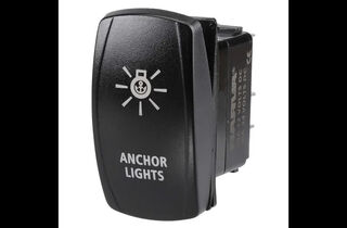 12/24V OFF/ON LED ILLUMINATED SEALED ROCKER SWITCH WITH 