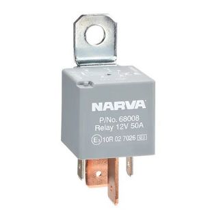 12V 50A NORMALLY OPEN 4 PIN RELAY WITH RESISTOR